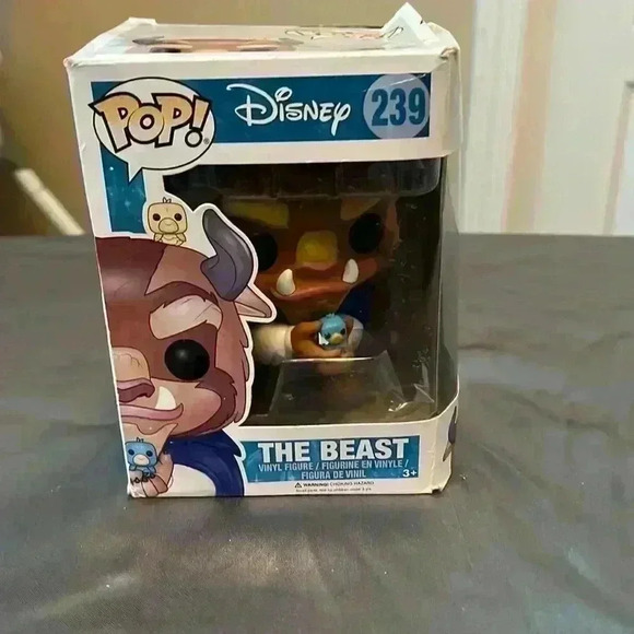 Funko POP Disney Beauty & The Beast Winter Beast  #239 Vinyl Figure - Picture 1 of 11
